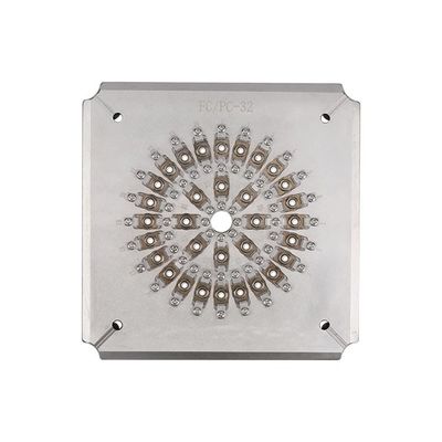 FC UPC Connector ไฟเบอร์ออปติกขัดฟิกซ์เจอร์ 32 ตำแหน่งสำหรับเครื่องบดแรงดัน