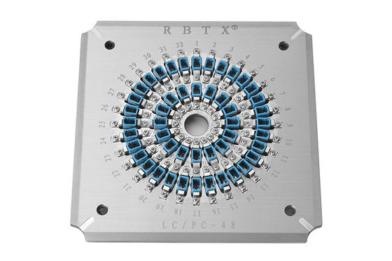 ตัวเชื่อมต่อไฟเบอร์ออปติก 48 LC PC Polishing Fixture s136 Polish Jig
