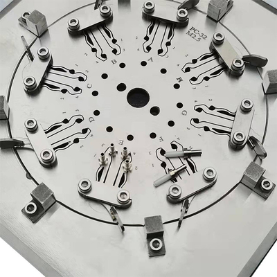 ที่มีประสิทธิภาพสูง 2.5mm 1.25mm Ferrule Polishing Jig 32 Fiber Connector