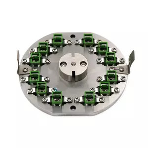 SC APC Polishing Fixture 12 Connectors ชุดขัดไฟเบอร์ออปติก