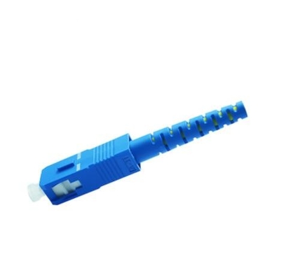 SC PC Fiber Patch Cord Connectors PBT สำหรับ FTTH FTTB FTTX Network